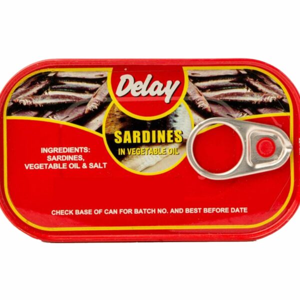 Delay Sardine In Vegetable Oil 125g